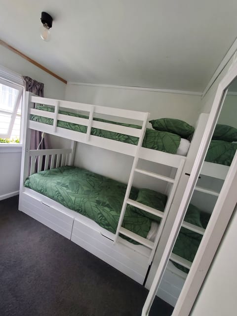 The small downstairs bunkroom