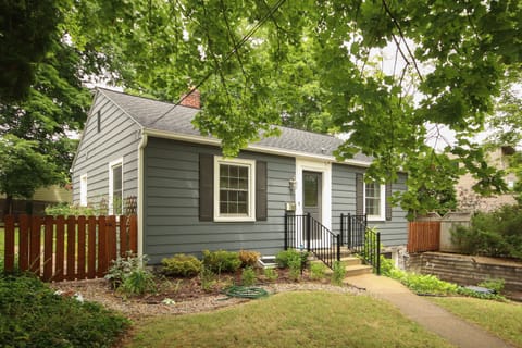 Front of home in Old Westside part of Ann Arbor
