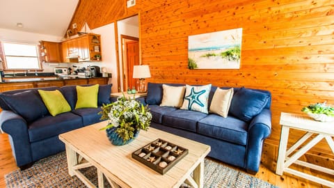 Open concept spacious living area.