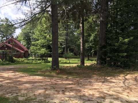 View from front yard towards common area