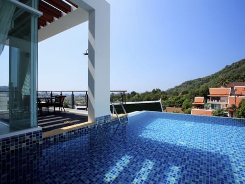 Kata Sea View Villa, Pool 