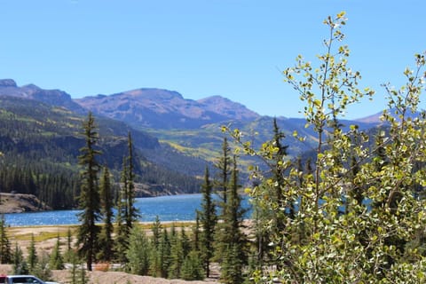 View of Lake San Cristobal and Surrounding Mountains from the Condos