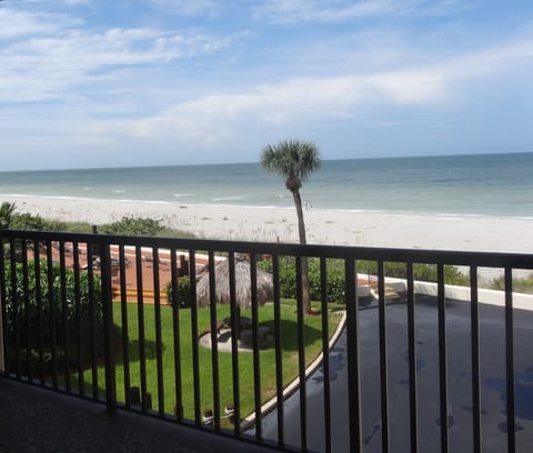 View of beach and Gulf of Mexico from Balcony
