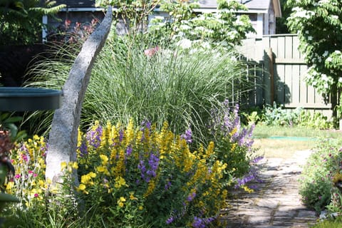 Leaving the courtyard