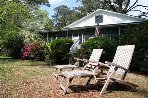 river front side of cottage