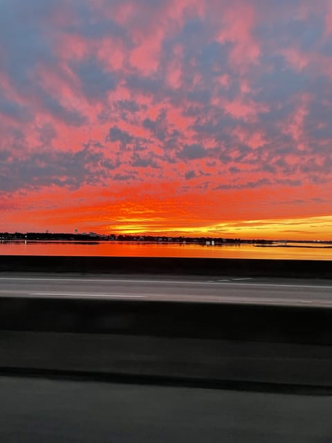 Beautiful sunset over Biloxi’s Back Bay.