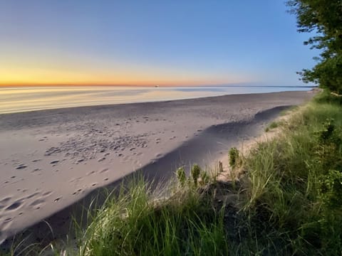 Early summer morning from top of the dune in the back yard