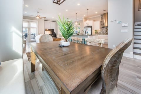 Window Seating Included in Dining Table!