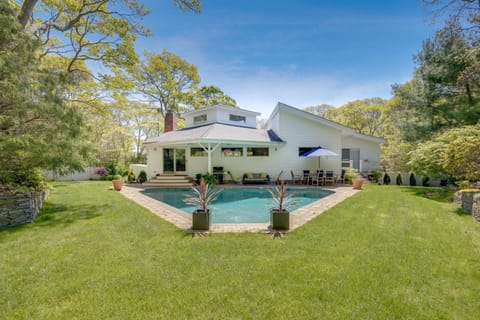 Back of House & Pool, Back Yard