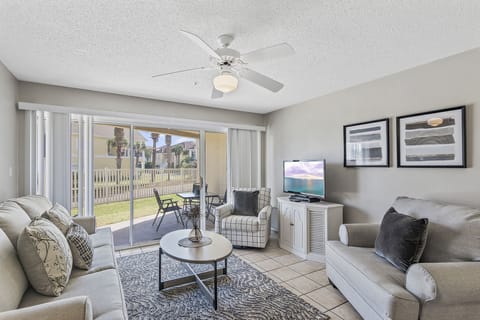 Sink into the sofa with natural light pouring in.