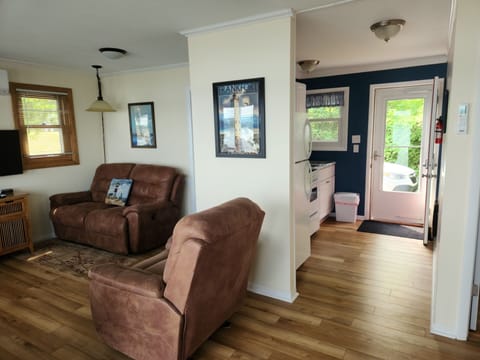 Kitchen and living room