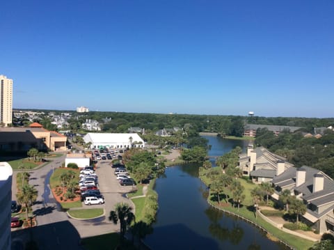 View from the master bedroom balcony
