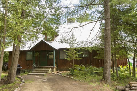 Entrance to the Palmer House from the back. 