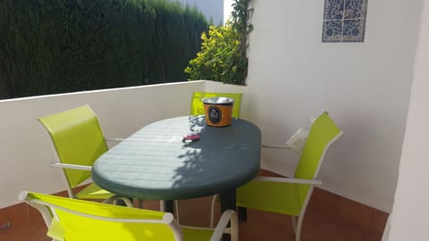 Patio outside living room