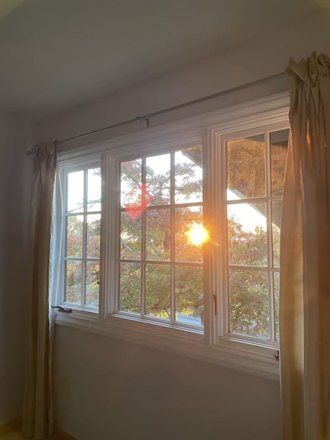 Sunset from upstairs -- optional bedroom #2