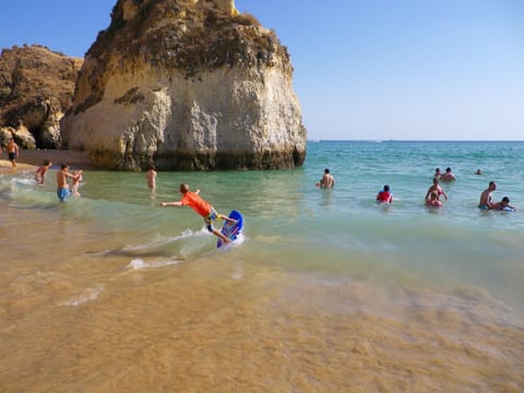 You can reach the beach "Praia dos 3 Irmãos" in 5 minutes on foot