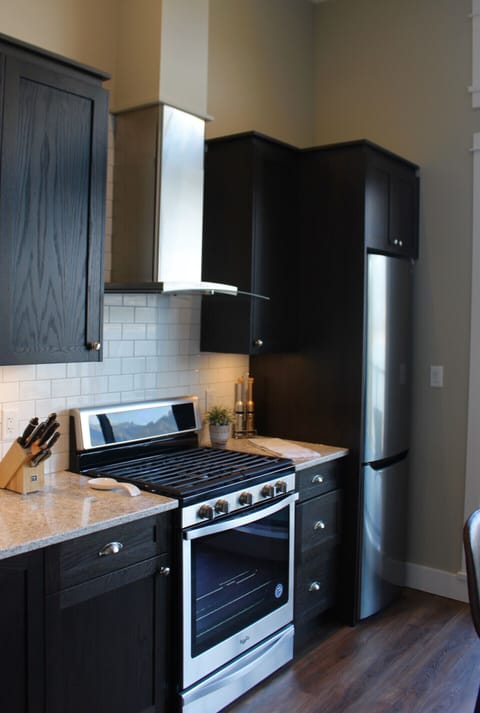 Gourmet kitchen with everything you need for your visit.