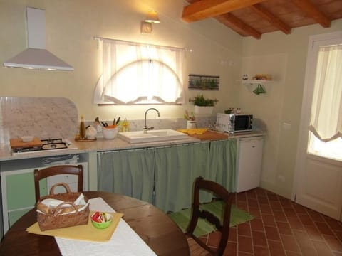 kitchen and dining room