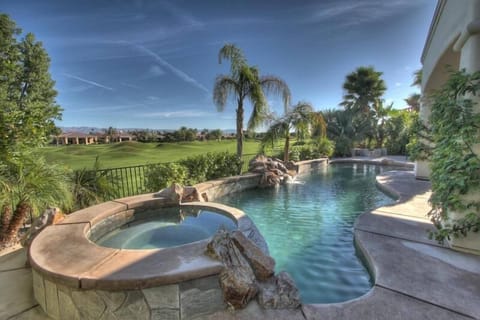 Heated Pool & Spa with Waterfall.