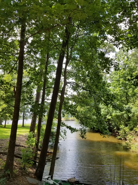 boat access if wanted or just fishinh
