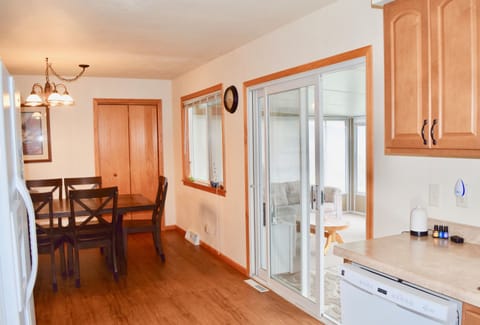 View from the kitchen 