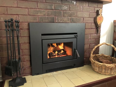 Winter Fire - a cosy and comforting experience at Bird Hill Cottage