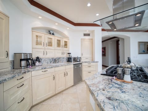 Exceptionally Equipped Chef's Kitchen with Bar Seating