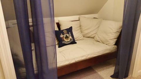 What a cozy nook to read a nice book!