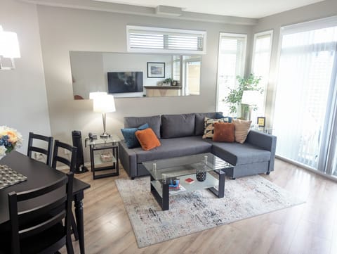 Here is a look at DB503 living room area. It is complete with a nice sized couch