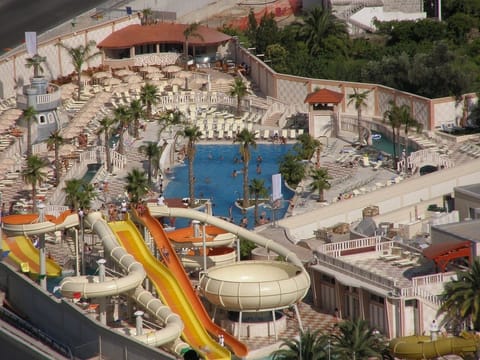 Becici water park 800 meters away