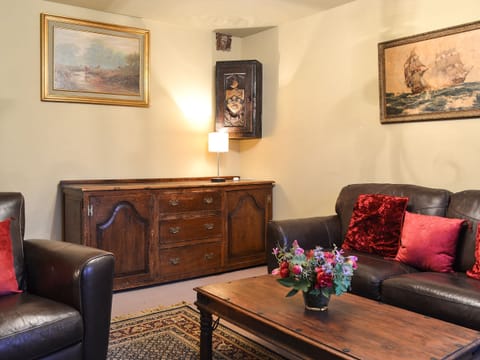 Cosy living room with wood burner | Tudor House, Easingwold, near York