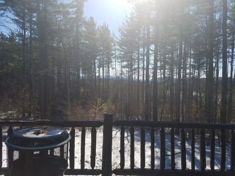 View from the wraparound deck.