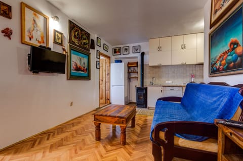 This two-bedroom apartment is ideal accommodation for four to six people.