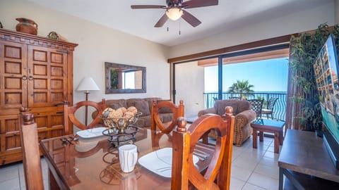 EZ walk-up, walk-down to 2nd floor exercise room/business center.
Main Living Area looking out towards Sea of Cortez. This is also our family vacation getaway. Enjoy!