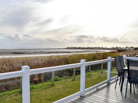 Uninterrupted views over Southerness beach | Beachcomber Lodge, Southerness, near Dalbeattie