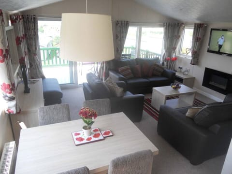 Modern open plan living room