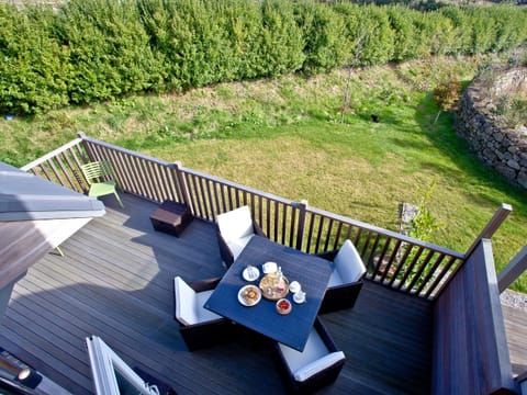 Terrace | Una Aurum 56 - St Ives Resort, Carbis Bay, near St Ives