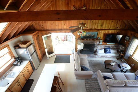 View from loft upstairs! 