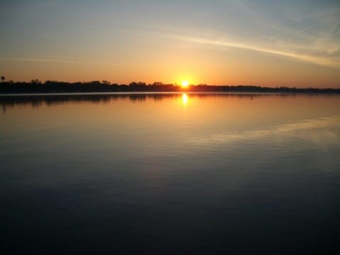 Sunset on False River.