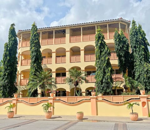 Condominium complex.