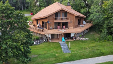 Arial view of our building. checkout the wrap around deck. it's all yours!