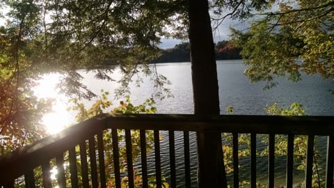 Lake view from Deck