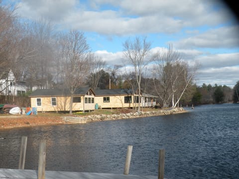 cottage view from Mast Landing