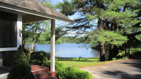 Private Lakefront View from front door