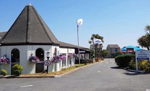 Reception Building where you will find the swimming pool,   bar and restaurant 
