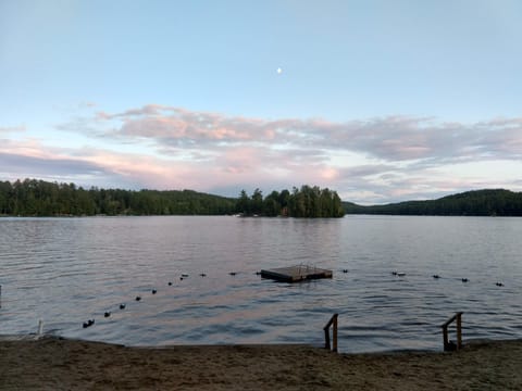 Swim area. What a view!