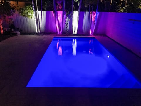 Pool at night 