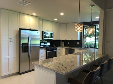 Open concept kitchen 