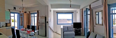 2nd floor; kitchen/dining room and living room (please enlarge for full view)