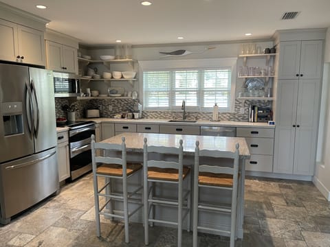 Kitchen view from living room